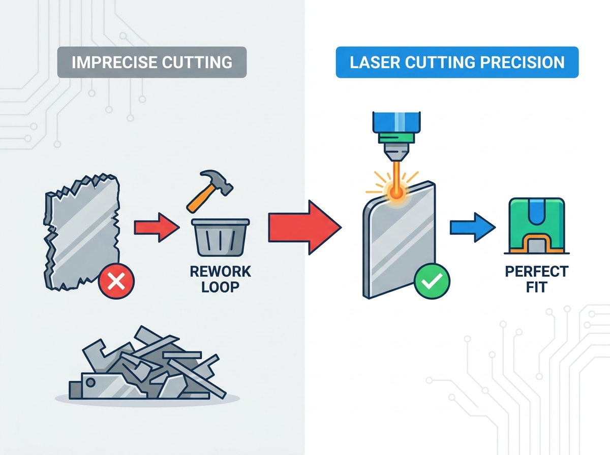 Laser Cutting Precision and Metal Fabrication